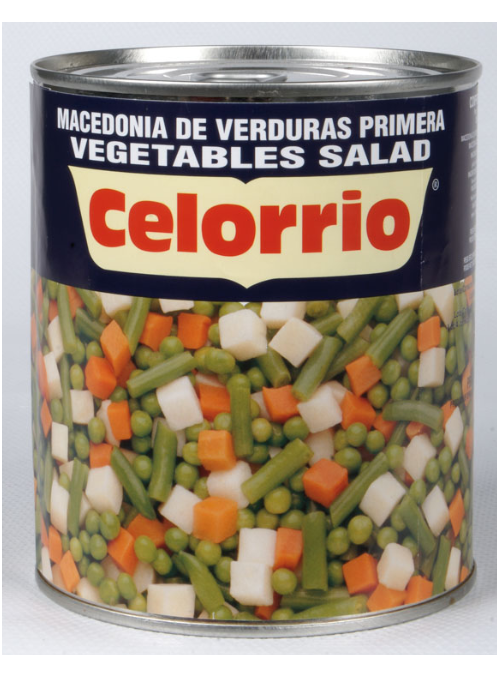 Macedonia Verduras Lata 1Kg CELORRIO
