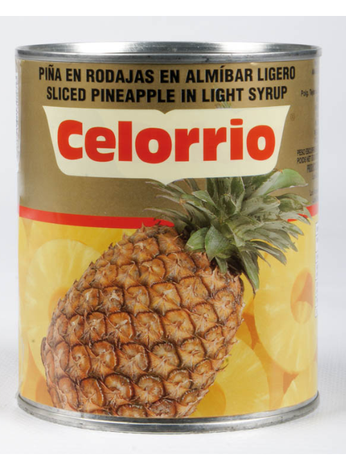 Piña en Almibar lata 1Kg CELORRIO