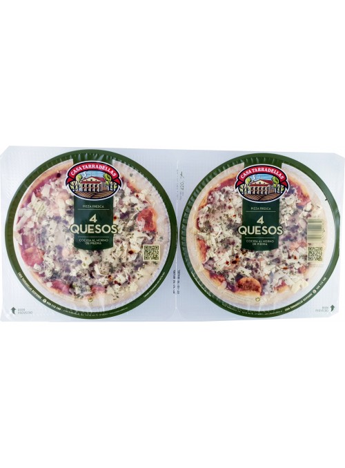 PACK PIZZA 4 QUESOS 2X210GR.