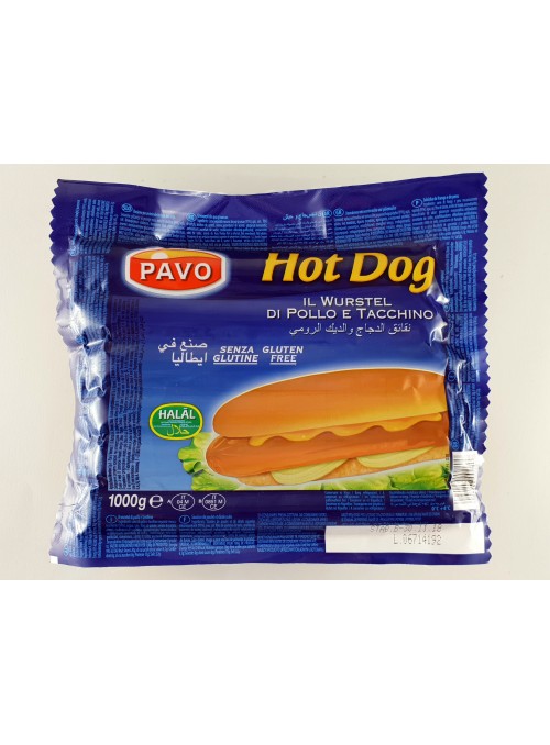 Salchicha Pavo (HALAL) HOT DOG