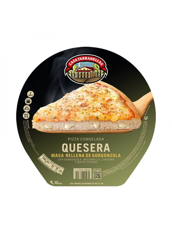 Pizza Congelada Rellena Quesera TARRADELLAS